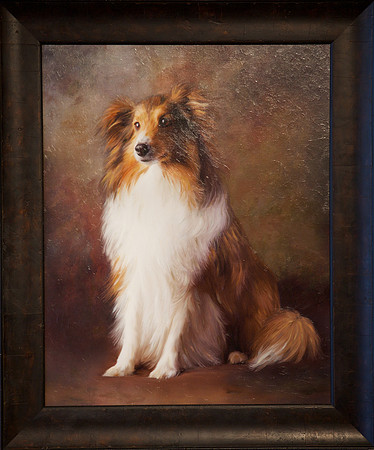 Final 24x30" Oil Painting in Our Studio Gallery