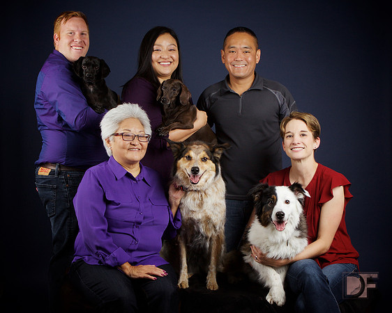 DD, Dexter, Scout & Moxie w/family