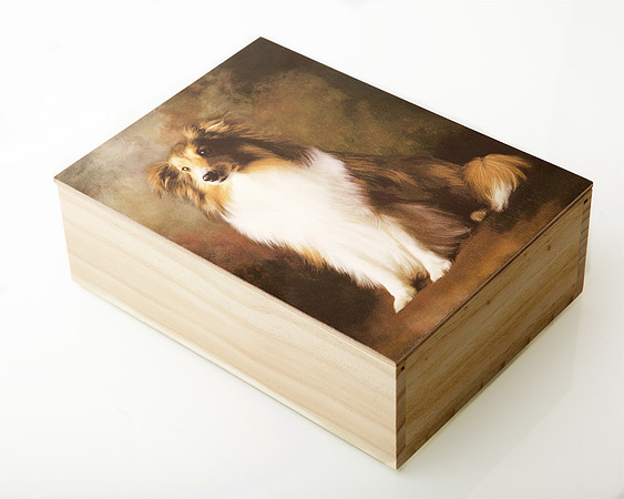 Wood Photo Box