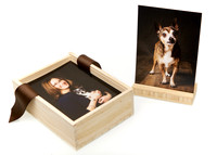 Wood Photo Box