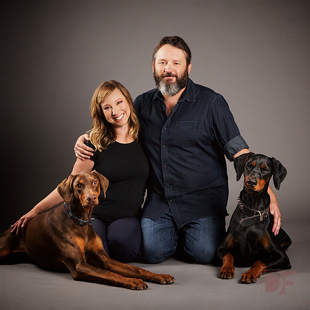 Shawna & Patrick w/Kita & Bruno