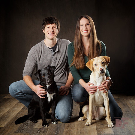 Corrine & Brian w/Chief & Addie
