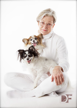 Cathi w/Bella & Queenie